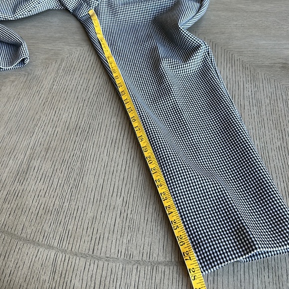 Ann Taylor - Black & White Check Ankle Pants - SZ 8 - Picture 11 of 12